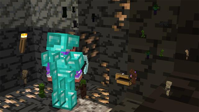 Screenshot of the Minecraft Bedrock Marketplace product XRAY MODES created by MelonBP.