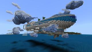 Screenshot of the Minecraft Bedrock Marketplace product Airship Mansion created by Meraki.