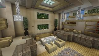 Screenshot of the Minecraft Bedrock Marketplace product Airship Mansion created by Meraki.