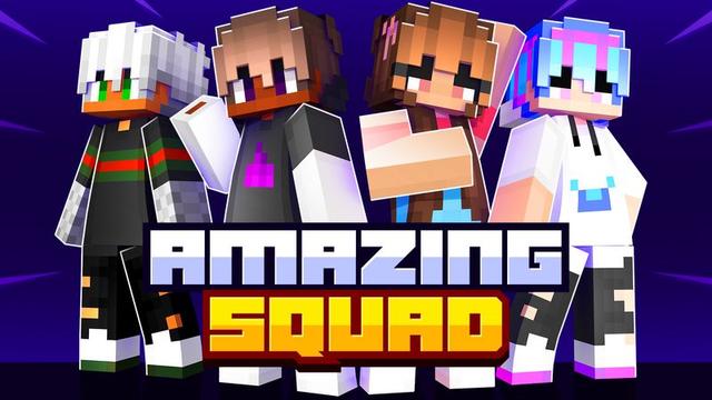 Thumbnail of the Minecraft Bedrock Marketplace product Amazing Squad created by Meraki.