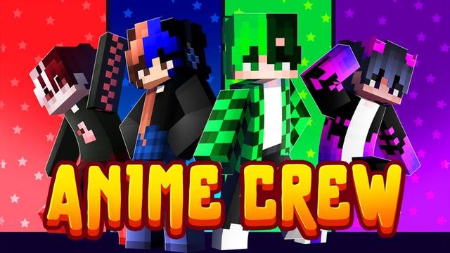 Thumbnail of the Minecraft Bedrock Marketplace product Anime Crew created by Meraki.