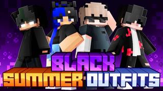 Thumbnail of the Minecraft Bedrock Marketplace product Black Summer Outfits created by Meraki.
