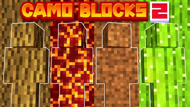 Thumbnail of the Minecraft Bedrock Marketplace product Camo Blocks 2 created by Meraki.