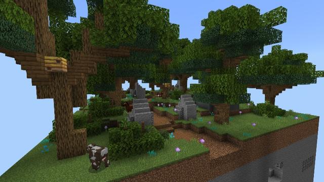 Screenshot of the Minecraft Bedrock Marketplace product Chunk-Herausforderung created by Meraki.
