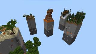 Screenshot of the Minecraft Bedrock Marketplace product Chunk Challenge created by Meraki.