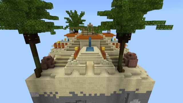 Screenshot of the Minecraft Bedrock Marketplace product Chunk-Herausforderung created by Meraki.