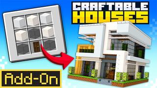 Thumbnail of the Minecraft Bedrock Marketplace product Craftable Houses Add-On created by Meraki.
