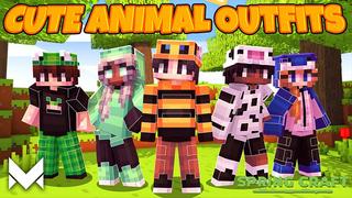 Thumbnail of the Minecraft Bedrock Marketplace product Cute Animal Outfits created by Meraki.