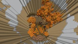 Screenshot of the Minecraft Bedrock Marketplace product Dropper: Four Seasons created by Meraki.