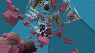 Screenshot of the Minecraft Bedrock Marketplace product Dropper: Four Seasons created by Meraki.