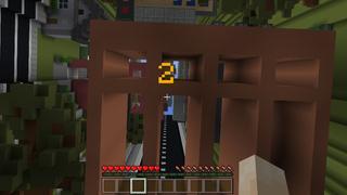Screenshot of the Minecraft Bedrock Marketplace product Dropper: Upside Down created by Meraki.