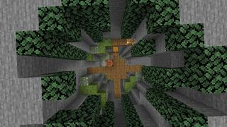 Screenshot of the Minecraft Bedrock Marketplace product Dropper: Upside Down created by Meraki.