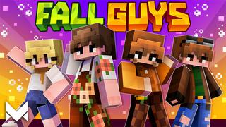 Thumbnail of the Minecraft Bedrock Marketplace product Fall Guys created by Meraki.