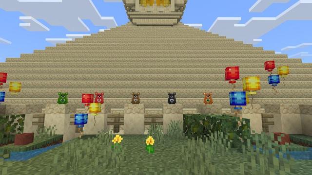 Screenshot of the Minecraft Bedrock Marketplace product Find the Bear created by Meraki.