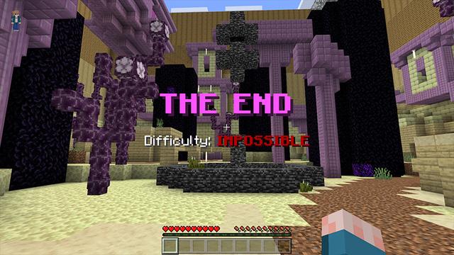 Screenshot of the Minecraft Bedrock Marketplace product Find the Button: Extreme created by Meraki.
