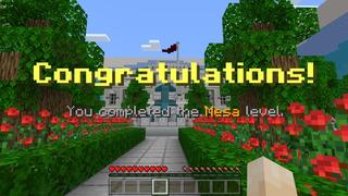 Screenshot of the Minecraft Bedrock Marketplace product Find The Button created by Meraki.