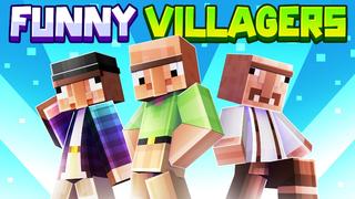 Thumbnail of the Minecraft Bedrock Marketplace product Funny Villagers created by Meraki.