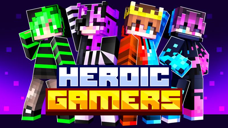 Thumbnail of the Minecraft Bedrock Marketplace product Heroic Gamers created by Meraki.