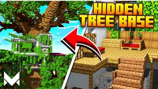 Thumbnail of the Minecraft Bedrock Marketplace product Base de l'arbre caché created by Meraki.