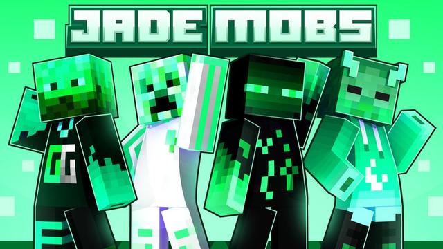 Thumbnail of the Minecraft Bedrock Marketplace product Jade Mobs created by Meraki.