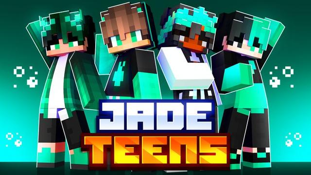 Thumbnail of the Minecraft Bedrock Marketplace product Jade Teens created by Meraki.