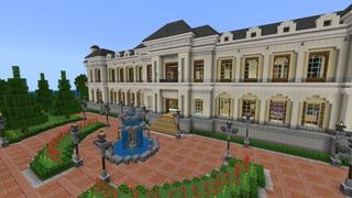 Screenshot of the Minecraft Bedrock Marketplace product Luxury Estate created by Meraki.
