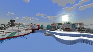 Screenshot of the Minecraft Bedrock Marketplace product Neo Arctic Survival created by Meraki.