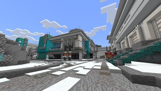 Screenshot of the Minecraft Bedrock Marketplace product Neo Arctic Survival created by Meraki.