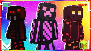 Thumbnail of the Minecraft Bedrock Marketplace product Neon Mobs created by Meraki.