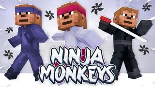 Thumbnail of the Minecraft Bedrock Marketplace product Ninja Monkeys created by Meraki.