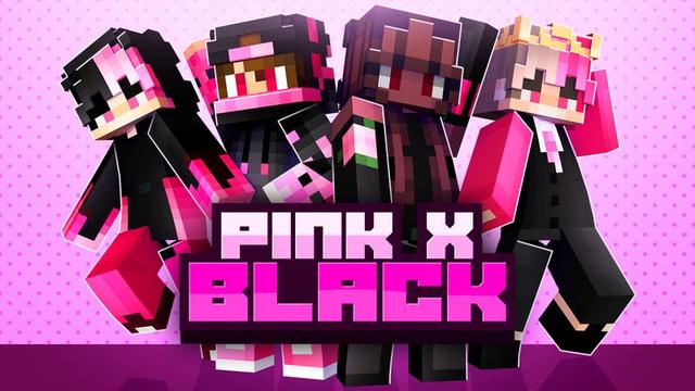 Thumbnail of the Minecraft Bedrock Marketplace product Pink x Black created by Meraki.
