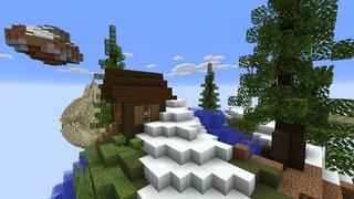 Screenshot of the Minecraft Bedrock Marketplace product Planet Survival created by Meraki.