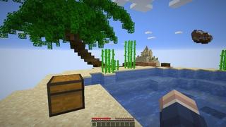 Screenshot of the Minecraft Bedrock Marketplace product Planet Survival created by Meraki.