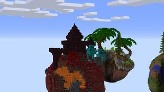 Screenshot of the Minecraft Bedrock Marketplace product Planet Survival created by Meraki.