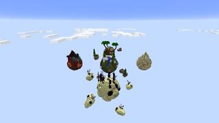 Screenshot of the Minecraft Bedrock Marketplace product Planet Survival created by Meraki.