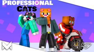 Thumbnail of the Minecraft Bedrock Marketplace product Professional Cats created by Meraki.
