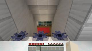 Screenshot of the Minecraft Bedrock Marketplace product Secret Base created by Meraki.