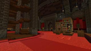 Screenshot of the Minecraft Bedrock Marketplace product Secret Snow Bunker created by Meraki.