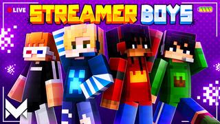 Thumbnail of the Minecraft Bedrock Marketplace product Streamer Boys created by Meraki.
