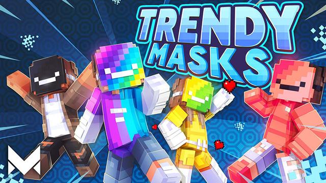 Thumbnail of the Minecraft Bedrock Marketplace product Trendy Masks created by Meraki.