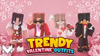 Thumbnail of the Minecraft Bedrock Marketplace product Trendy Valentine Outfits created by Meraki.