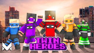 Thumbnail of the Minecraft Bedrock Marketplace product Twin Heroes created by Meraki.