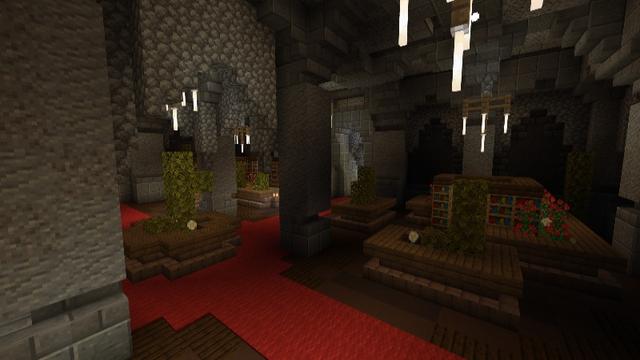 Screenshot of the Minecraft Bedrock Marketplace product Volcano Bunker created by Meraki.