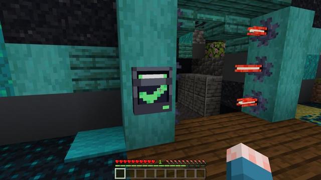 Screenshot of the Minecraft Bedrock Marketplace product Warden Bunker created by Meraki.