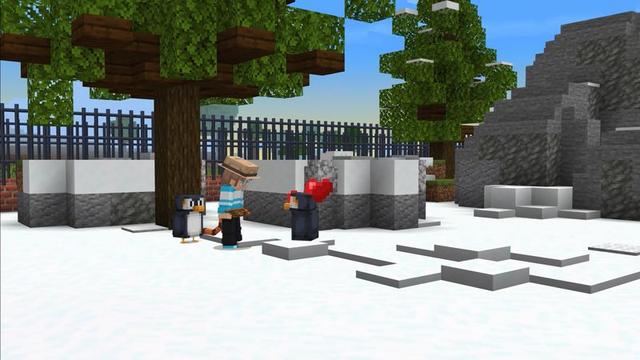 Screenshot of the Minecraft Bedrock Marketplace product Zoo Builder Add-On created by Meraki.