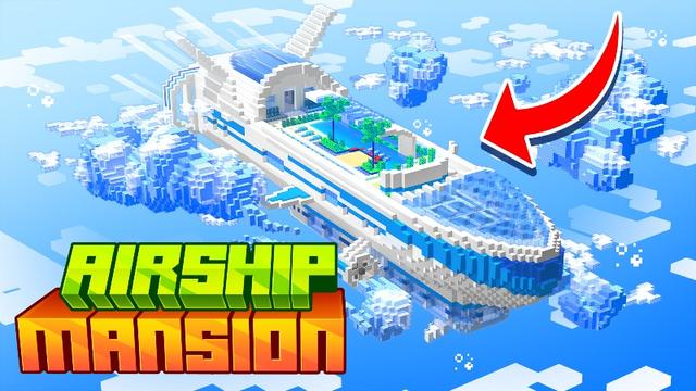 Thumbnail of the Minecraft Bedrock Marketplace product Airship Mansion created by Meraki.