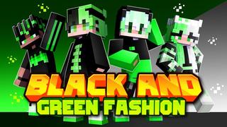 Thumbnail of the Minecraft Bedrock Marketplace product Black and Green Fashion created by Meraki.
