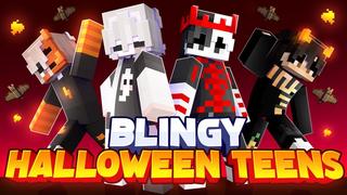 Thumbnail of the Minecraft Bedrock Marketplace product Blingy Halloween Teens created by Meraki.