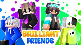 Thumbnail of the Minecraft Bedrock Marketplace product Brilliant Friends created by Meraki.
