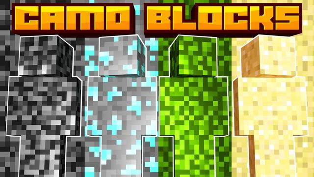 Thumbnail of the Minecraft Bedrock Marketplace product Camo Blocks created by Meraki.